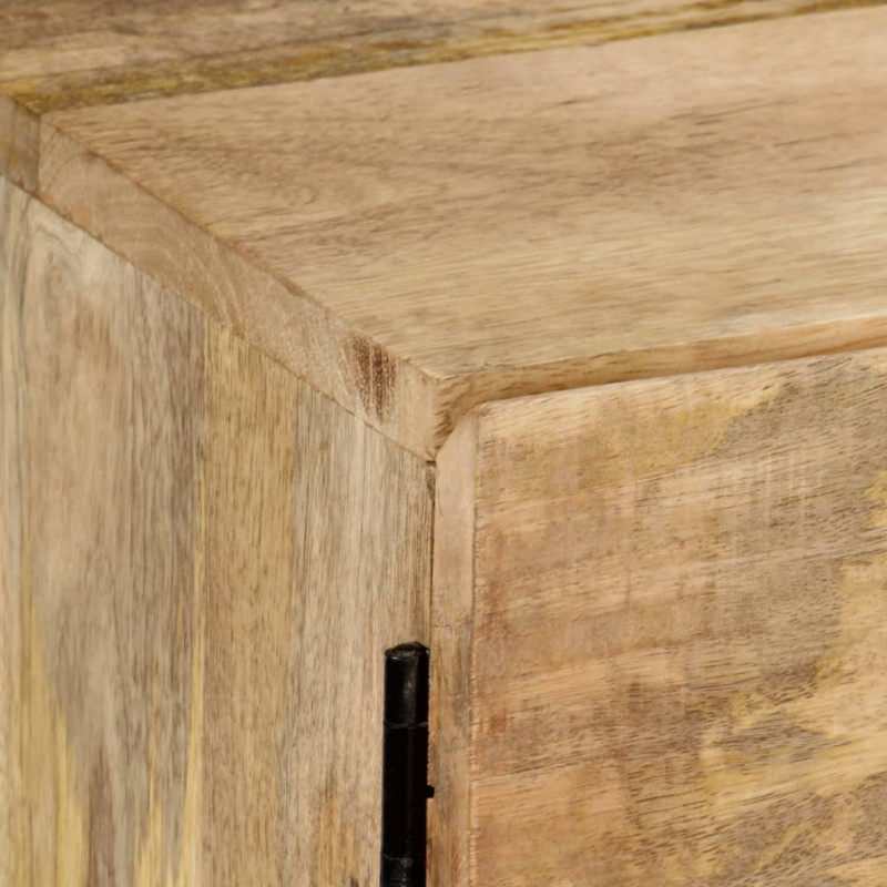 Szafka pod TV, 145x30x41 cm, lite drewno mango