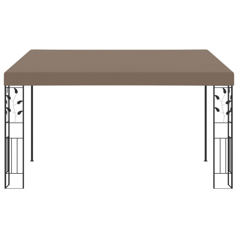 Altana przyścienna, 4 x 3 x 2,5 m, taupe