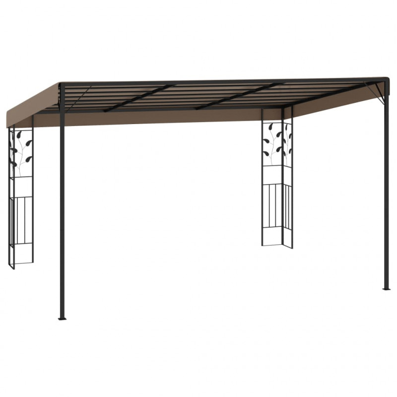 Altana przyścienna, 4 x 3 x 2,5 m, taupe