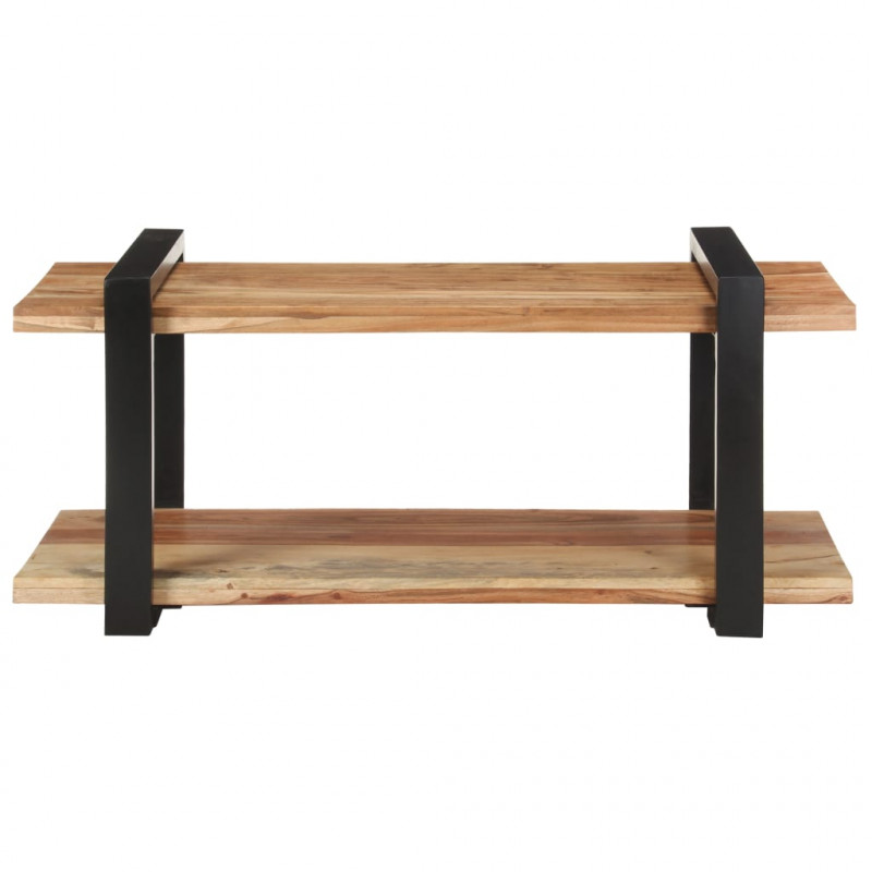 Szafka pod TV, 90x40x40 cm, lite drewno akacjowe