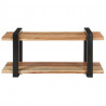 Szafka pod TV, 90x40x40 cm, lite drewno akacjowe