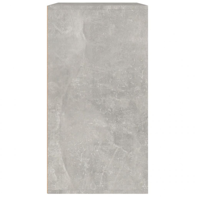 Szafka na kosmetyki, betonowa szarość, 80x40x75 cm