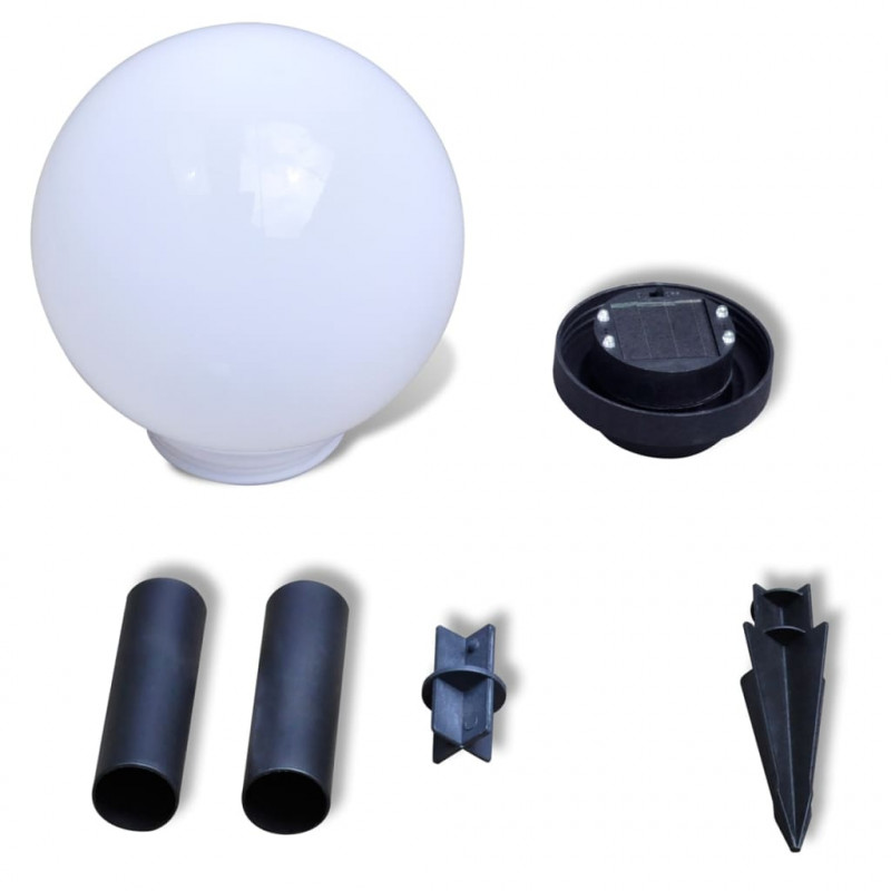 Lampy do oświetlenia ścieżki, 3 szt, LED, 20 cm, ze szpikulcami