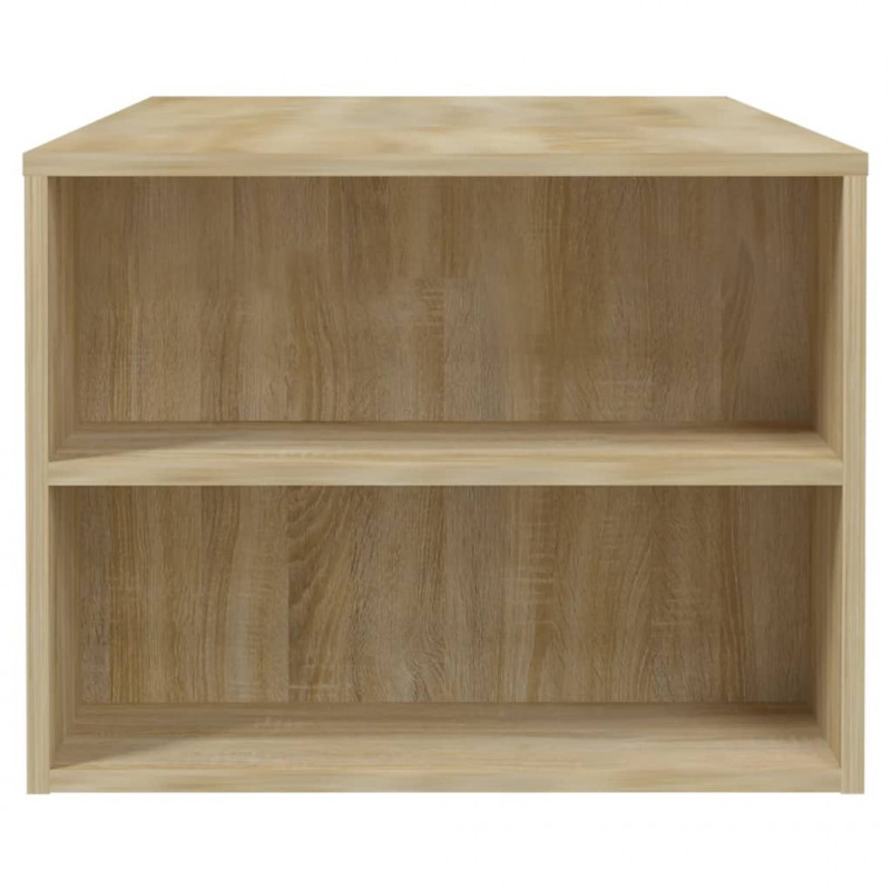 Stolik kawowy, dąb sonoma, 102x55x42, materiał drewnopochodny