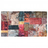 Dywan z możliwością prania, patchwork, 190x300 cm, kolorowy