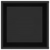 Wisząca szafka pod TV, czarna, wysoki połysk, 102x35x35 cm