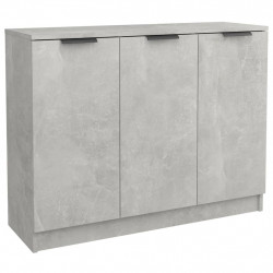 Szafka, szarość betonu, 90,5x30x70 cm, materiał drewnopochodny