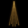 Choinka do montażu na maszcie, 108 ciepłych białych LED, 180 cm