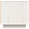 Szafka pod telewizor, biała, 140x40x40 cm, lite drewno sosnowe