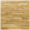 Kwadratowy blat do stolika z drewna dębowego, 23 mm, 80 x 80 cm