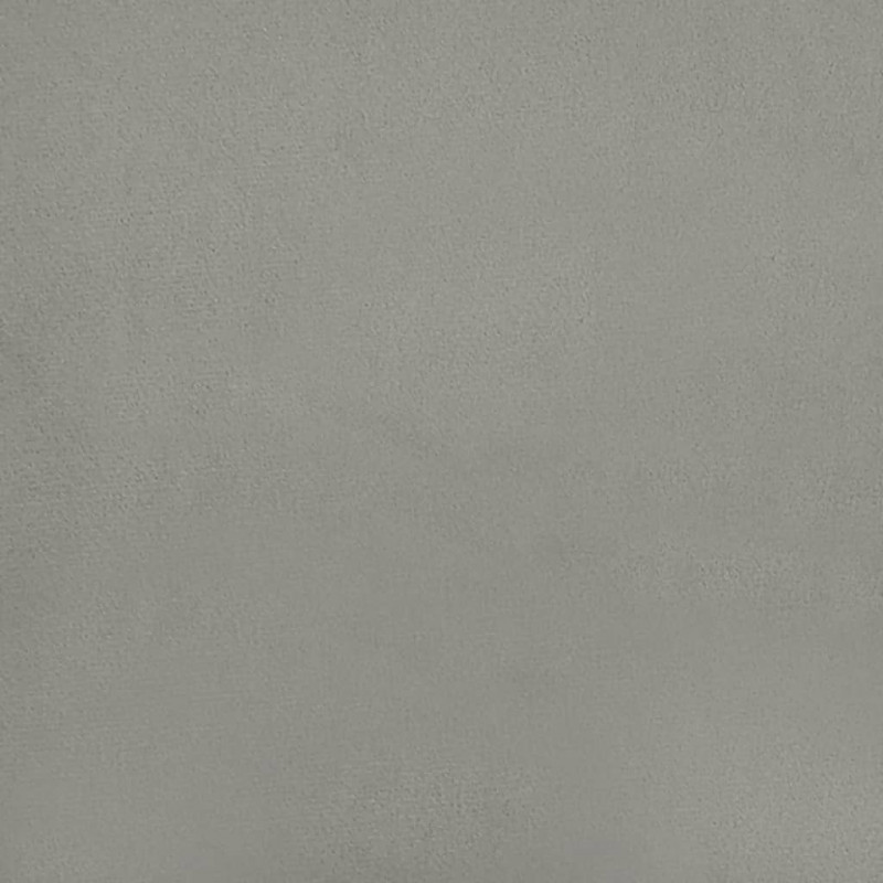 Zagłówki do łóżka, 2 szt., jasnoszary, 80x5x78/88 cm, aksamit