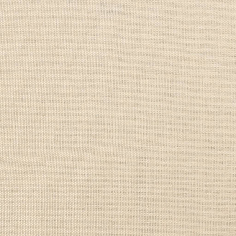 Zagłówek uszak, kremowy, 163x23x78/88 cm, tkanina