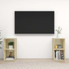 Szafki TV, 2 szt., dąb sonoma, 72x35x36,5 cm, płyta wiórowa
