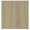 Szafki TV, 2 szt., dąb sonoma, 72x35x36,5 cm, płyta wiórowa