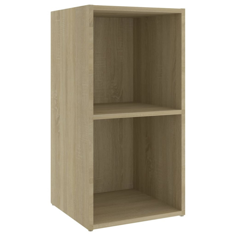 Szafki TV, 2 szt., dąb sonoma, 72x35x36,5 cm, płyta wiórowa