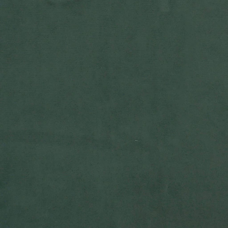 Rama łóżka bez materaca, ciemnozielone, 80x200 cm, aksamitne