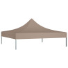 Dach namiotu imprezowego, 3 x 3 m, kolor taupe, 270 g/m²