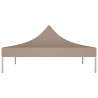 Dach namiotu imprezowego, 3 x 3 m, kolor taupe, 270 g/m²