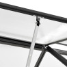 Szklarnia, antracytowa, aluminium, 5,89 m²
