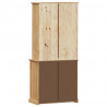 Kredens VIGO, 80x40x176 cm, lite drewno sosnowe