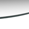 Lustro ścienne, 60 cm, okrągłe, szklane