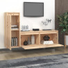 Szafki pod TV, 2 szt., lite drewno sosnowe