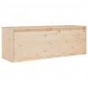 Szafki pod TV, 2 szt., lite drewno sosnowe