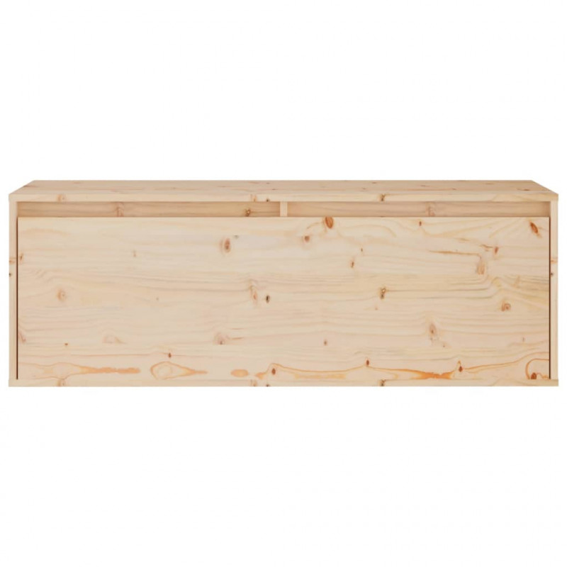 Szafki pod TV, 2 szt., lite drewno sosnowe