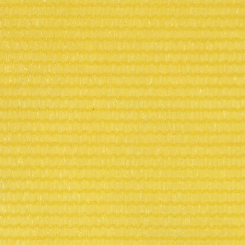 Parawan balkonowy, żółty, 90x600 cm, HDPE