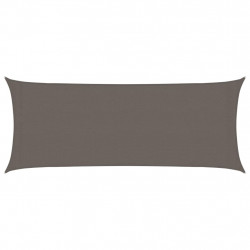 Żagiel przeciwsłoneczny, 160 g/m², antracytowy, 2x5 m, HDPE