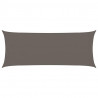 Żagiel przeciwsłoneczny, 160 g/m², antracytowy, 2x5 m, HDPE