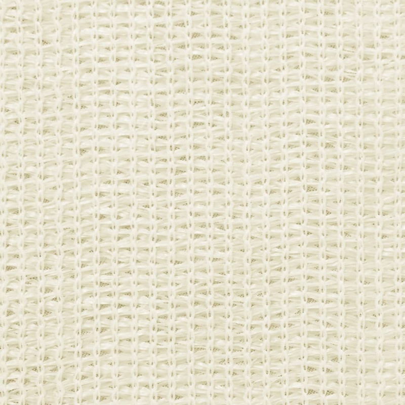 Parawan balkonowy, kremowy, 120x600 cm, HDPE