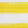Parawan balkonowy, żółto-biały, 90x300 cm, HDPE