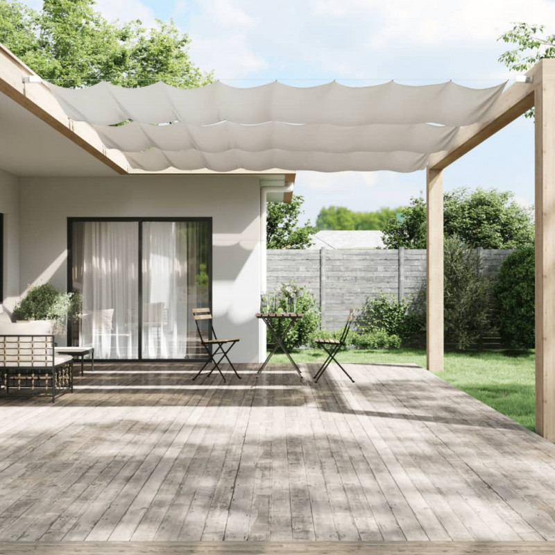 Markiza pionowa, biała, 140x600 cm, tkanina Oxford
