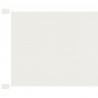 Markiza pionowa, biała, 140x600 cm, tkanina Oxford