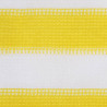 Parawan balkonowy, żółto-biały, 120x600 cm, HDPE