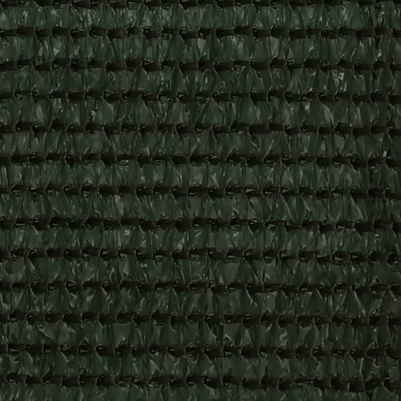 Parawan balkonowy, ciemnozielony, 90x400 cm, HDPE
