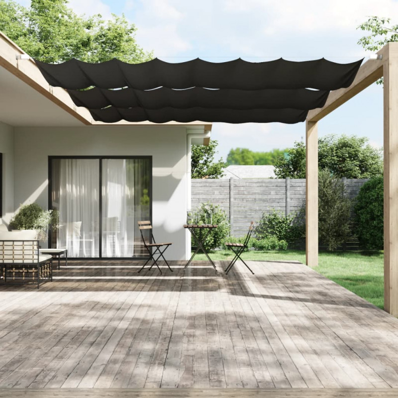 Markiza pionowa, antracytowa, 140x600 cm, tkanina Oxford