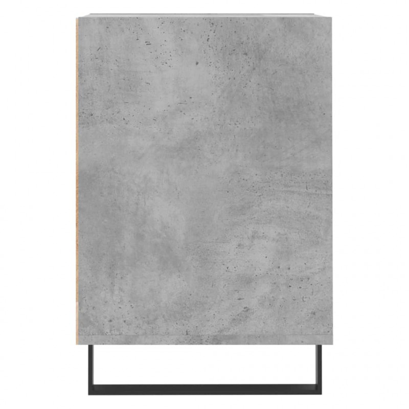 Szafka pod TV, szarość betonu, 160x35x55 cm