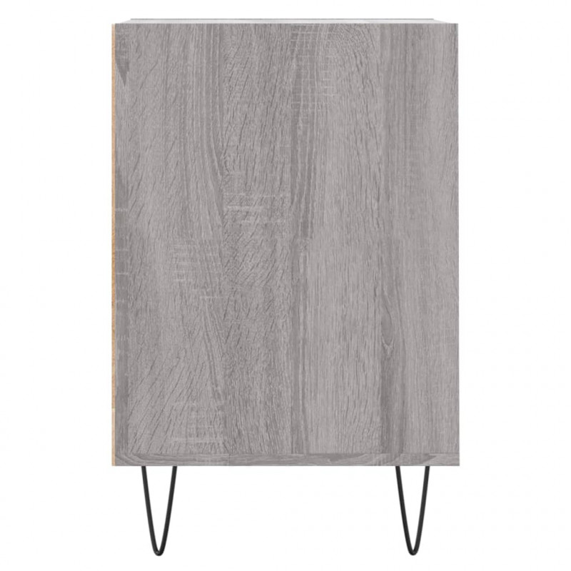 Szafka pod telewizor, szary dąb sonoma, 160x35x55 cm