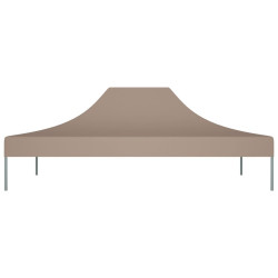 Dach do namiotu imprezowego, 4 x 3 m, taupe, 270 g/m²