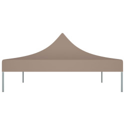 Dach do namiotu imprezowego, 4 x 3 m, taupe, 270 g/m²