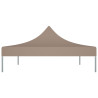 Dach do namiotu imprezowego, 4 x 3 m, taupe, 270 g/m²