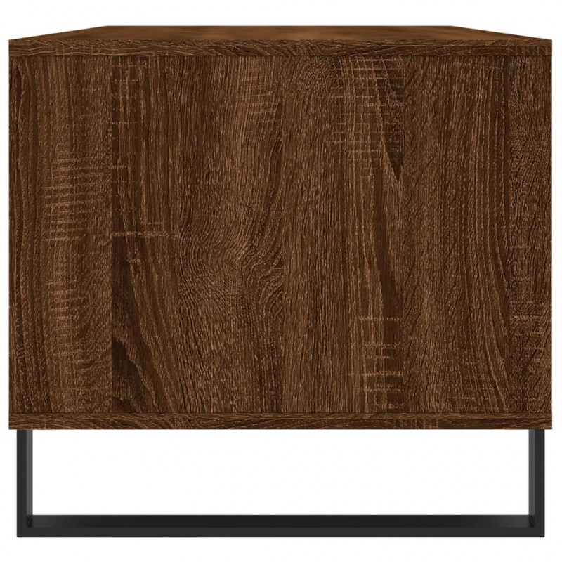 Stolik kawowy, brązowy dąb 90x49x45 cm, materiał drewnopochodny