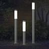 Zestaw lamp ogrodowych, 3-cz., wodoszczelny, stal nierdzewna