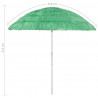 Parasol plażowy w hawajskim stylu, zielony, 240 cm