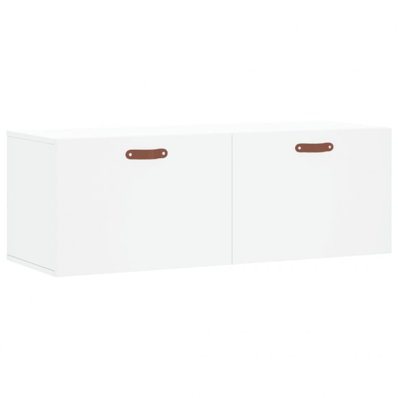 Szafka wisząca, biała, 100x36,5x35 cm, materiał drewnopochodny