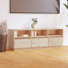 Szafka pod telewizor, 140x37x50 cm, lite drewno sosnowe