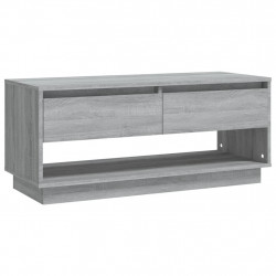 Szafka pod TV, szary dąb sonoma 102x41x44 cm