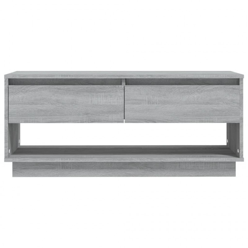 Szafka pod TV, szary dąb sonoma 102x41x44 cm